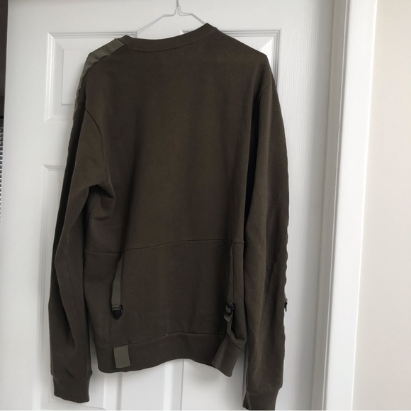 ZARA MAN ARMY SWEATER - Picture 2 of 5